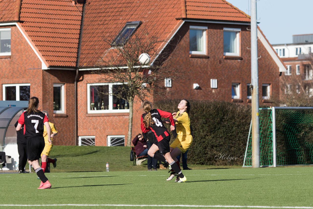 Bild 346 - B-Juniorinnen SG Weststeinburg/Bei - SV Fisia 03 : Ergebnis: 1:2